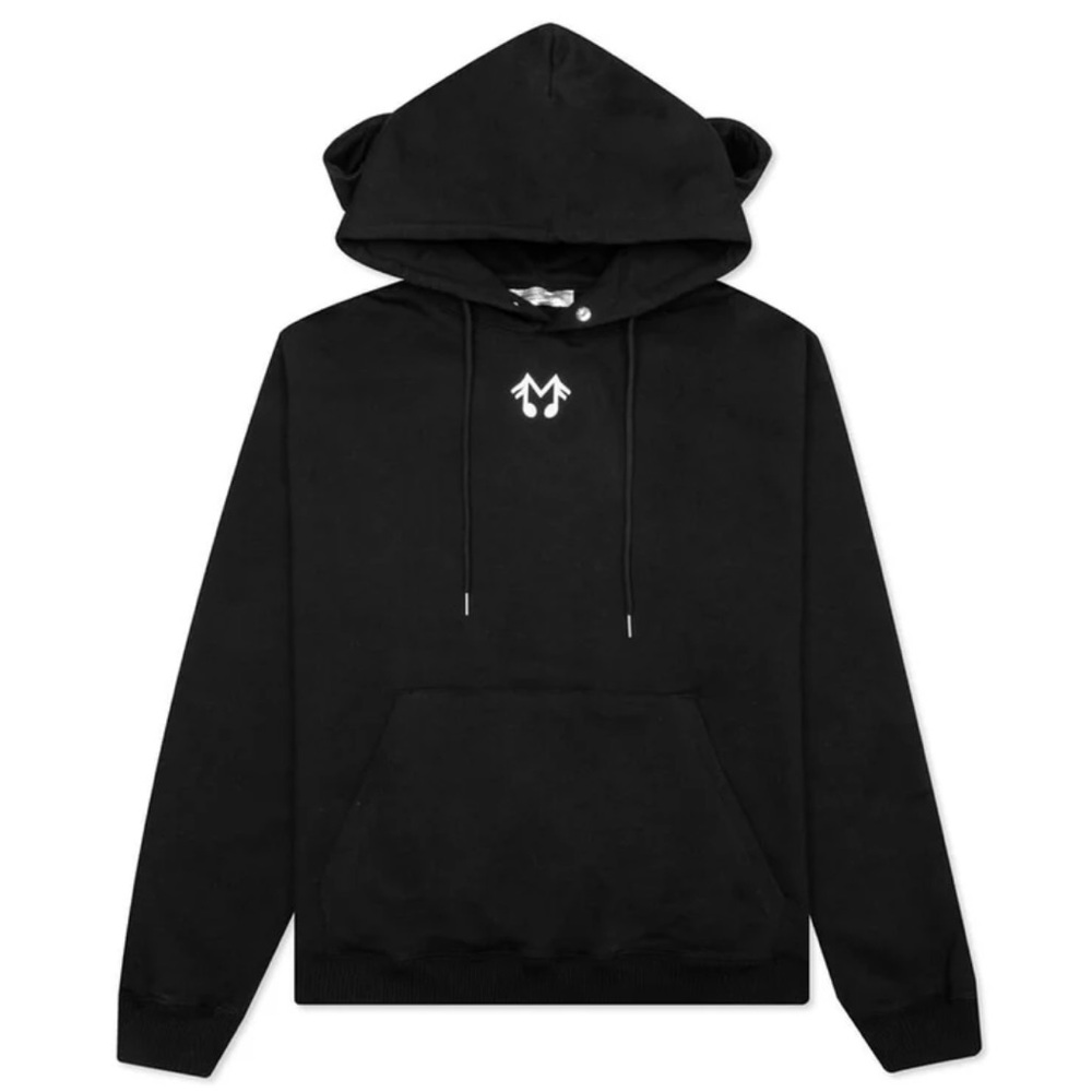 NWOT Midnight Studios M-Logo Micro Hooded Sweatshirt